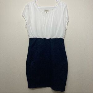 Enfocus Studio Dress - NWOT - Blue/White - Medium